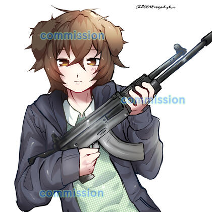 OC Commission || lineart and shading